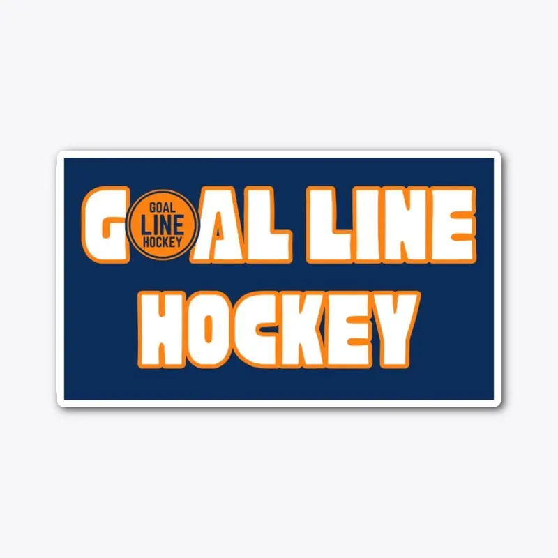 Goal Line Hockey Wordmark Merch